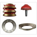 Jaw cone crusher spare parts made in shanghai